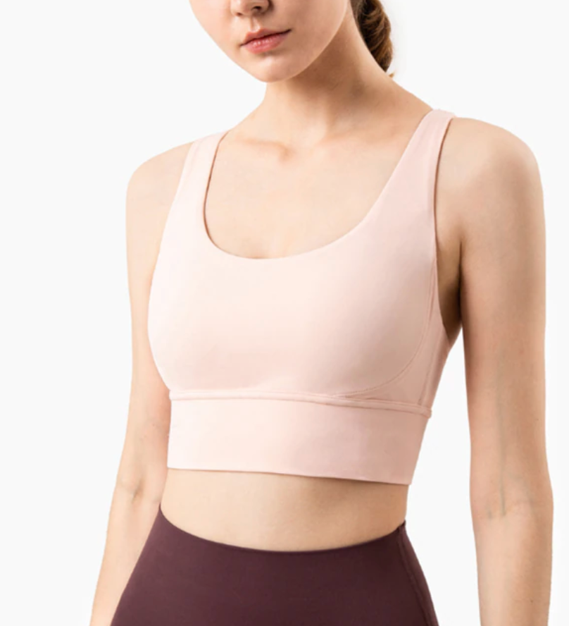 Vnazvnasi 2020 New Fabric Nylon Breathable Women Yoga Tops Bra Solid Color And Sexy Sports Wear Outdoor Exercise Clothes