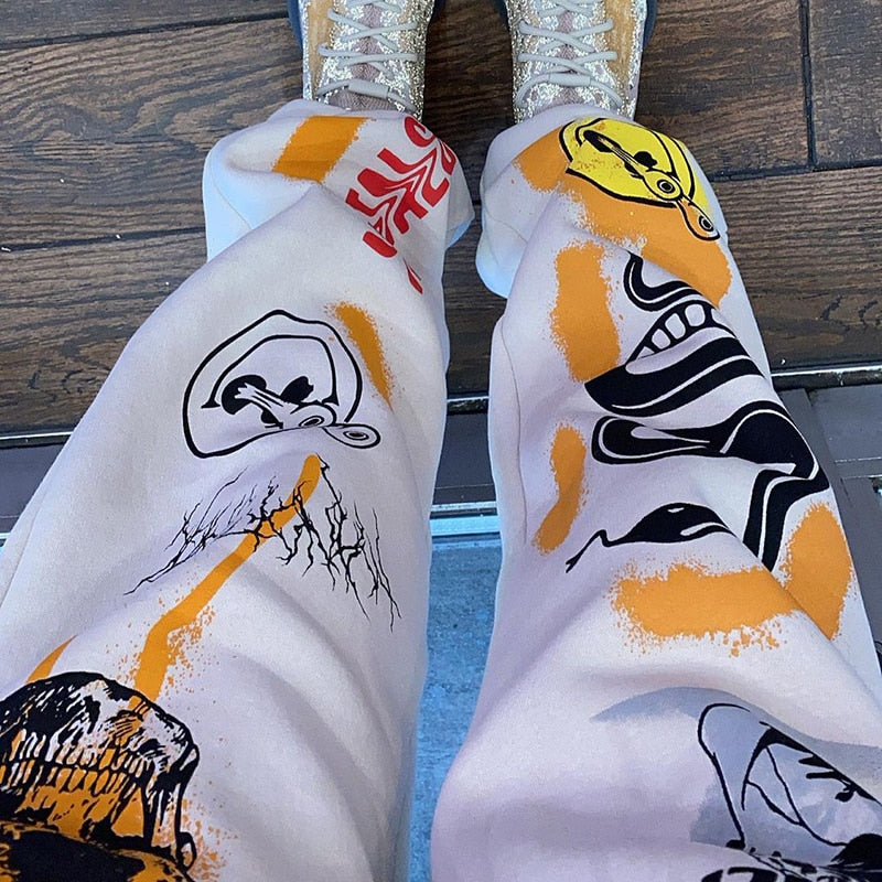 Women Cartoon Printed Trousers