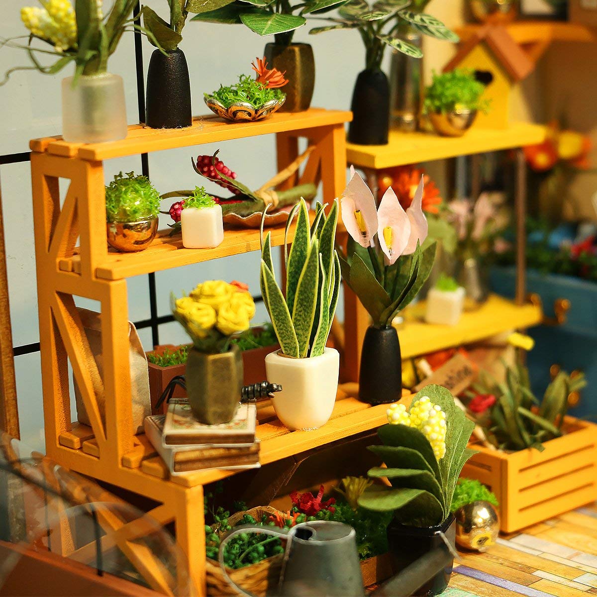 DIY Miniature Cathy's Flower House