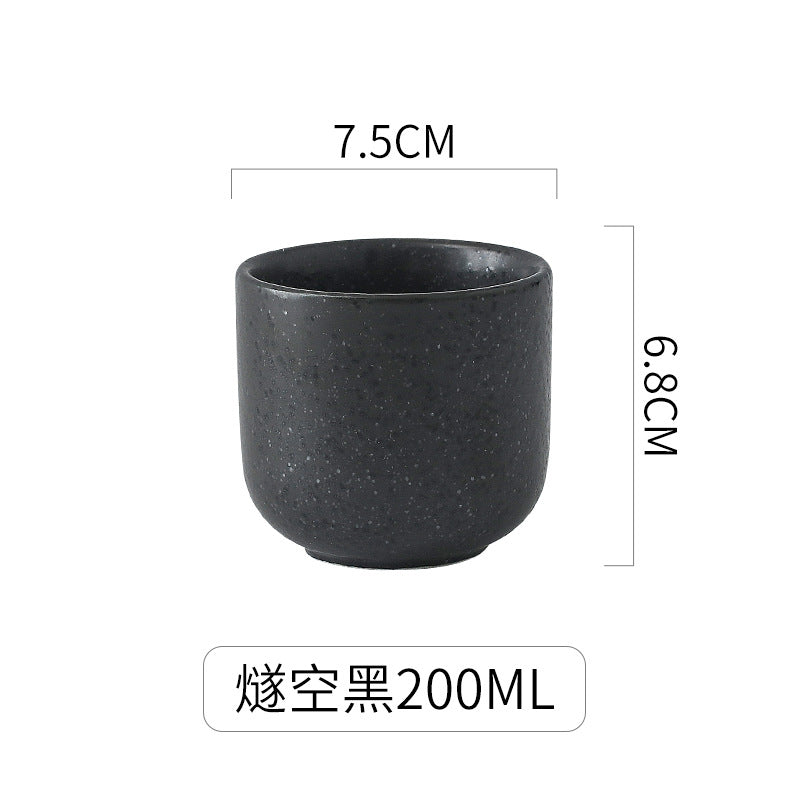 Japanese Style Pottery Clay Tea Cups