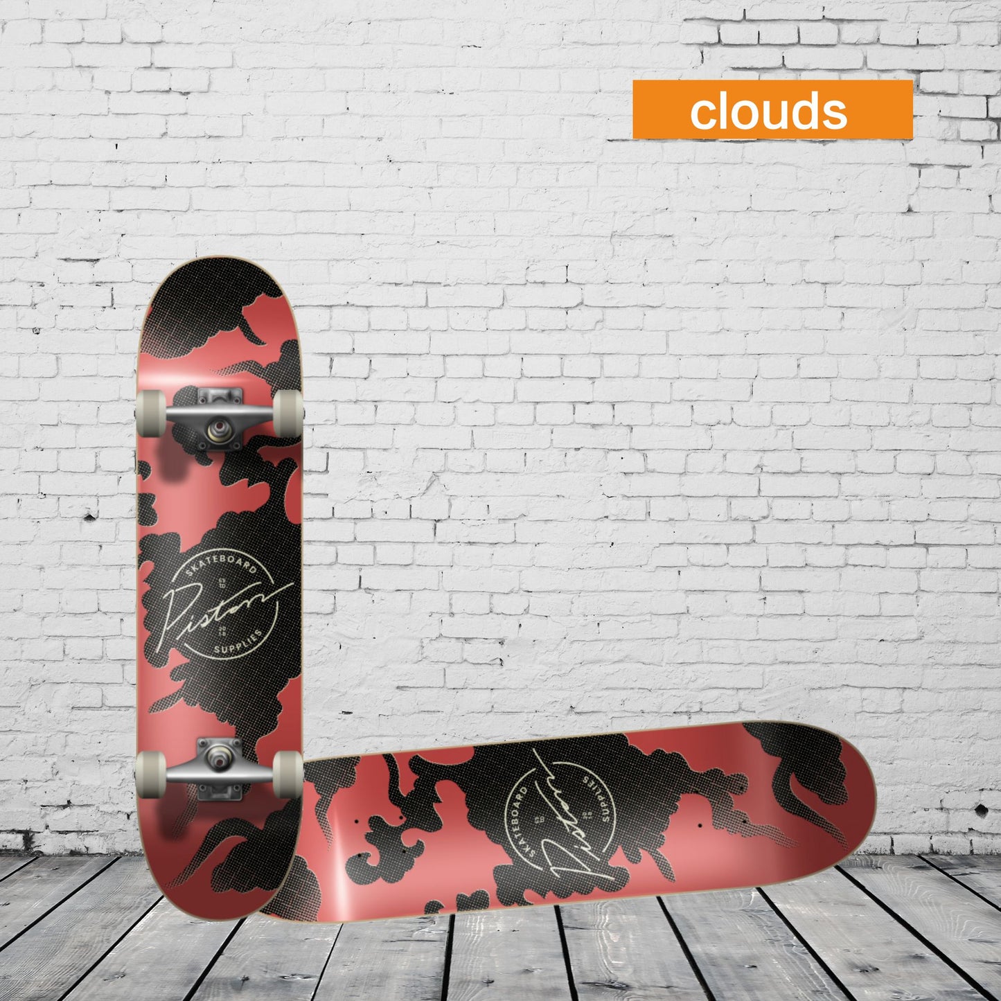 8.0inch Maple Deck Medium Concave Double Kick Skateboard With Grip Tape