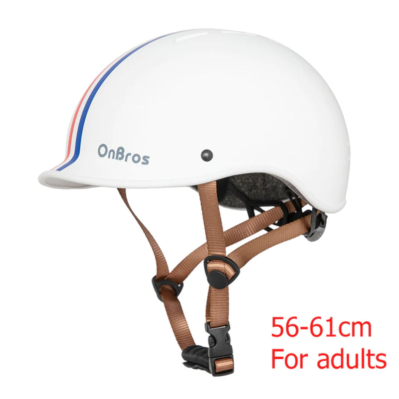 Onbros ABS Shell Urban Bike Helmet for Men and Women Roller Skating Skateboard Cycling Helmets for Kids City Caps