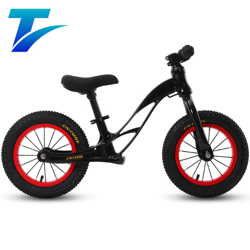 Pedal-Free Scooter, Magnesium Alloy Balanced Scooter and Integrated Frame Are Safer and Lighter, 12 Inch Children'S Scooter