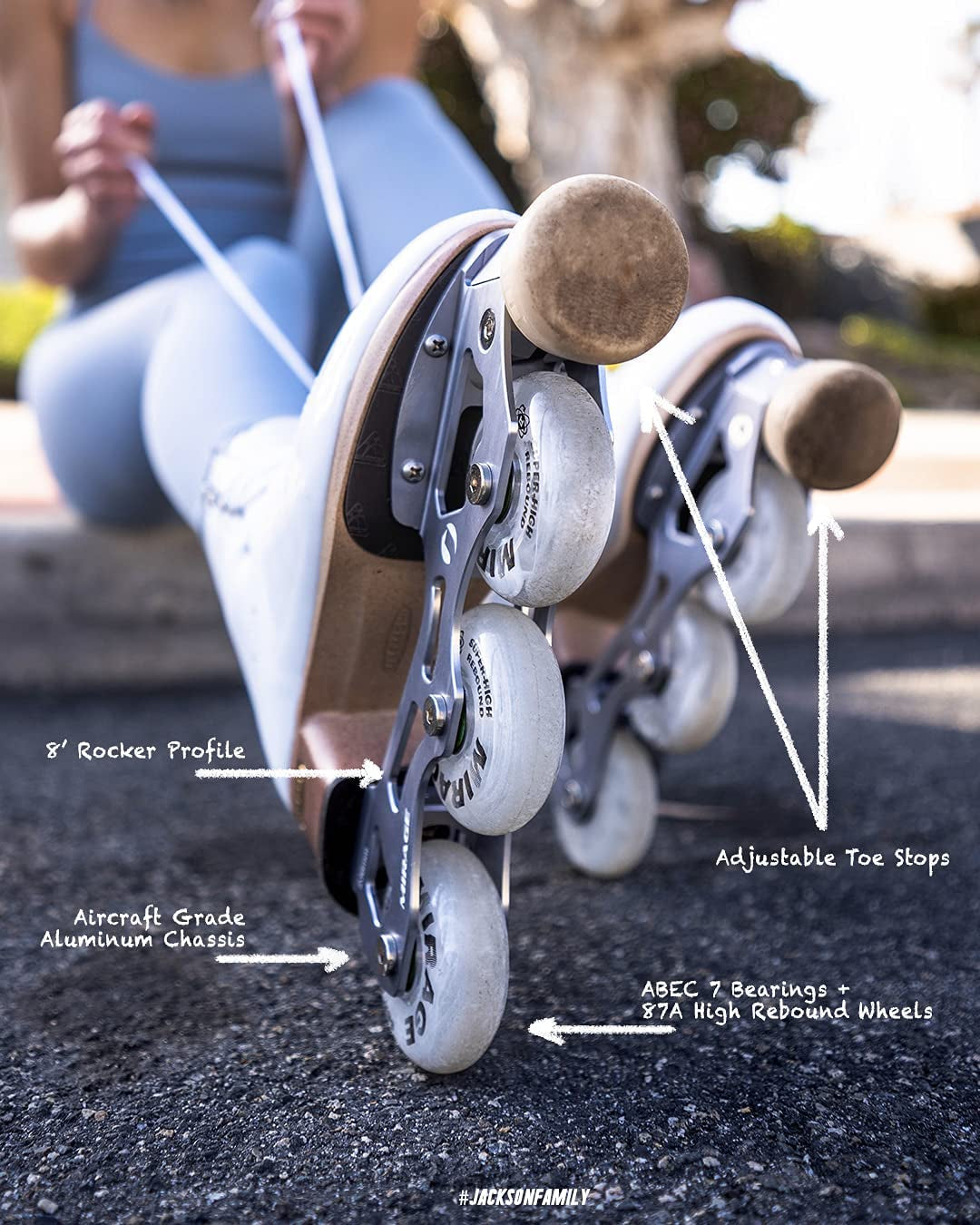 Jackson Utima Inline Roller Skates Vista/Finesse/Mystique/Elle JUST LAUNCHED 2021