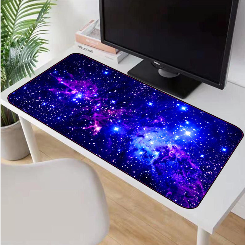 XXL Blue Star LED USB Gaming Mousepad