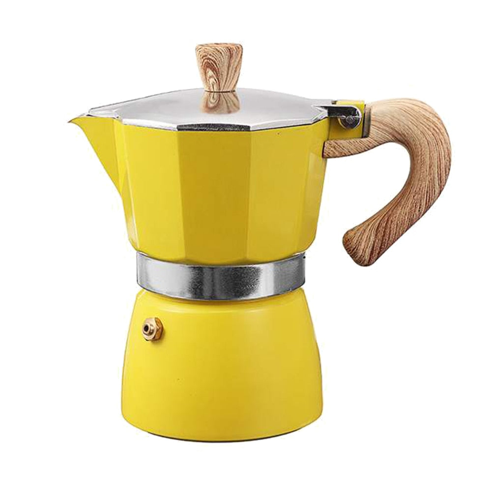 Octagonal Coffee Maker Portable Espresso Coffee Maker