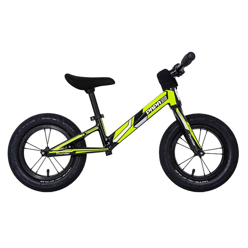 PAPABIKE Children'S Balance Car Sports Speed Skating Scooter No Solder Joints Aluminum Alloy 12 "Modified Frame Thunder