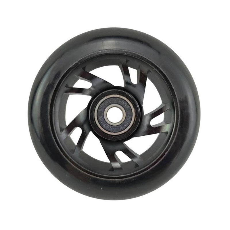 100Mm Scooter Wheels Skateboard Wheelchair Wheel Aluminium Alloy Steel Hub 2 Pieces 88A High Elasticity Precision Speed Skating