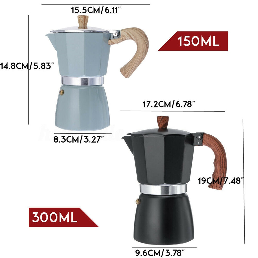 Octagonal Coffee Maker Portable Espresso Coffee Maker