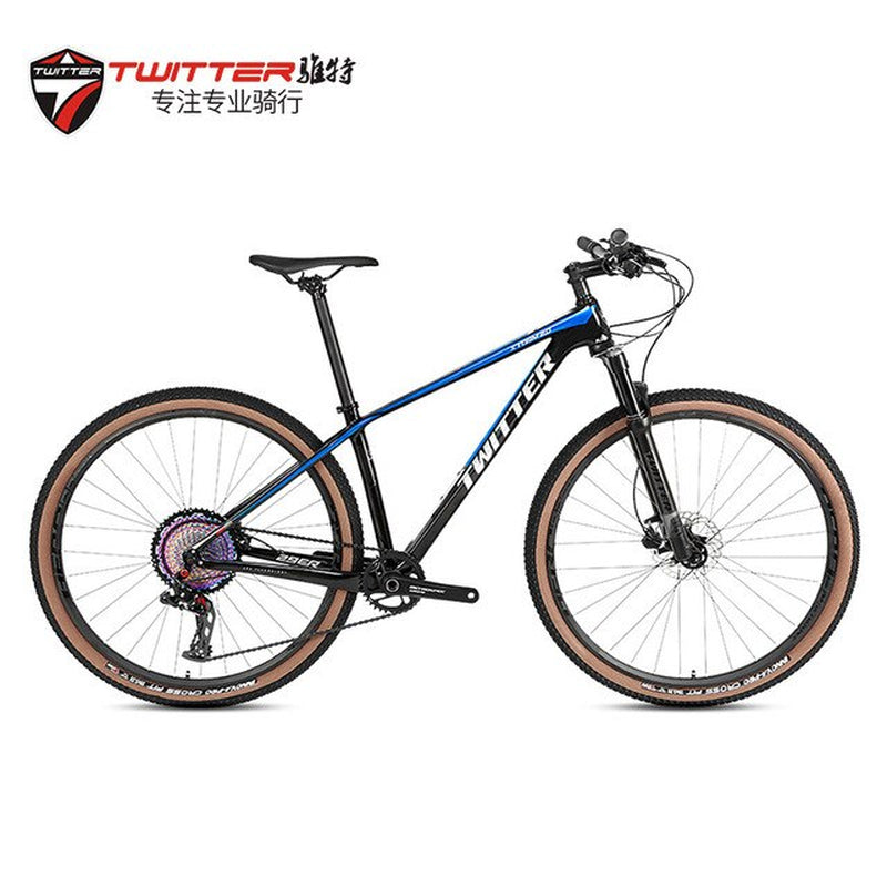 TWITTER Bicycle STORM2.0 Carbon Fiber Cross-Country Mountain Bike Rs-13Speed 27.5/29Inch Disc Brake Mountain Bike Twitterbicicl