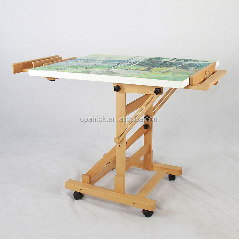 High Quality Beech Wood Painters Easel for Artist Students