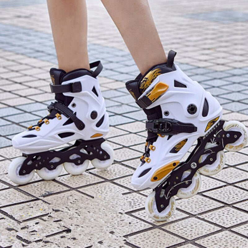 Roller Skates Adult Male and Female College Students Beginners Inline Roller Skates Adult Fancy Shoes Roller Skates Skates