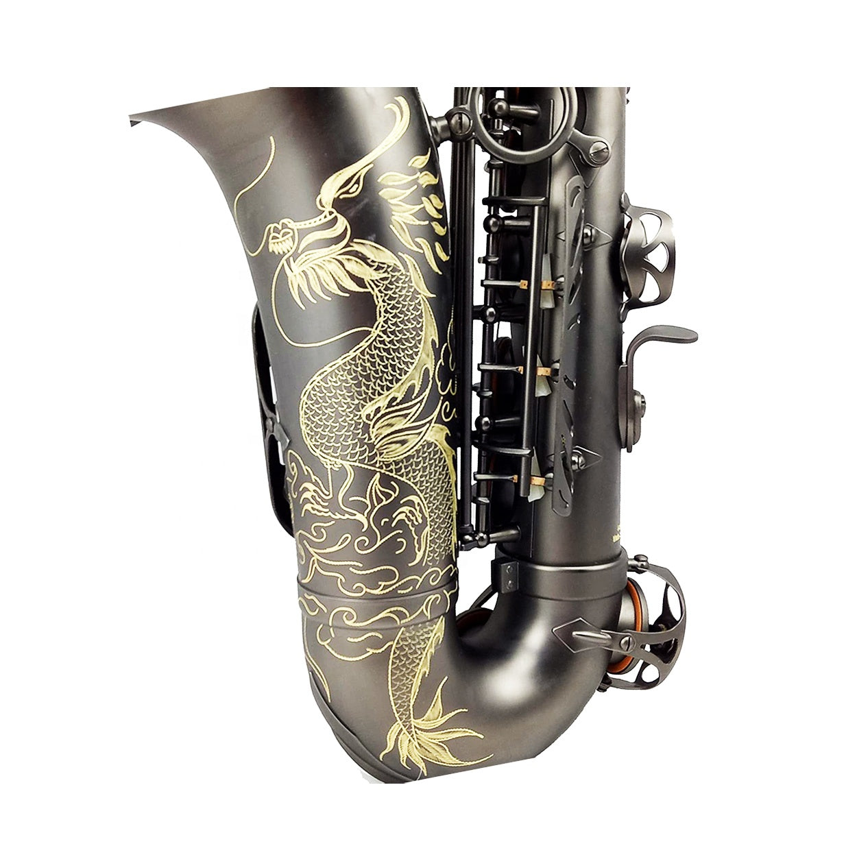 SEASOUND OEM Professional Black Nickel Matt Alto Saxophone