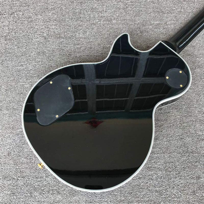 Electric Guitar, Ebony Fingerboard, Frets Binding, Gold Hardware, Black Beauty, Free Delivery
