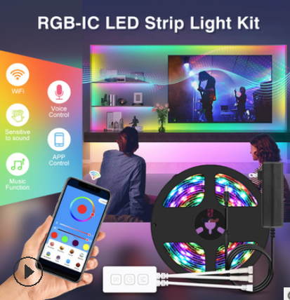 Bluetooth WS2811 Addressable RGB Strip Led Lights