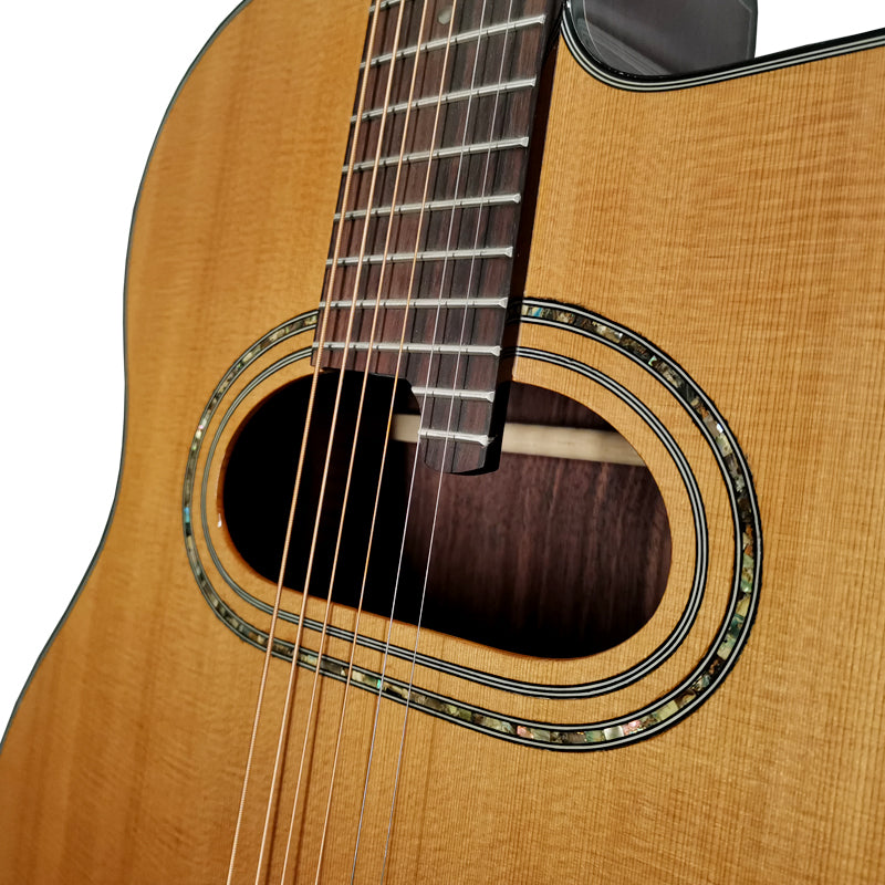 Cutaway High-End Acoustic Gypsy Jazz Guitar