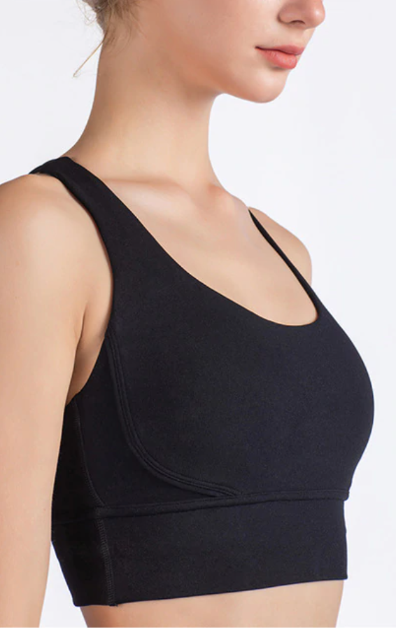 Vnazvnasi 2020 New Fabric Nylon Breathable Women Yoga Tops Bra Solid Color And Sexy Sports Wear Outdoor Exercise Clothes
