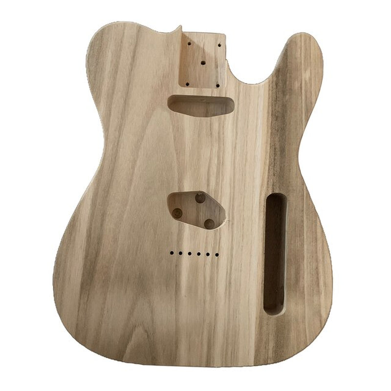 Fine Unfinished Guitar Body Barrel Polished Wood Guitar Handcrafts Replacement Fits for ST Electric Guitar Parts Accessory
