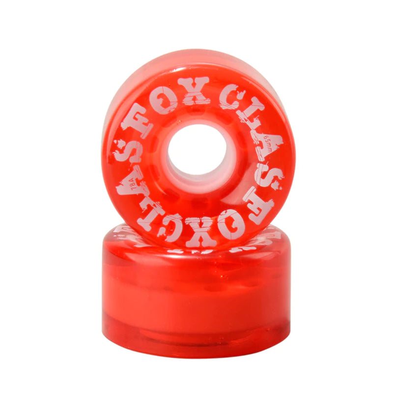 78A Indoor or Outdoor 65X35Mm Quad Roller Skate Wheels 8 Pcs