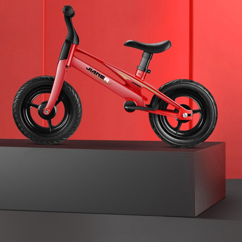 Children'S Scooter 2-9 Years Sports Balance Bike Titanium Aluminum Alloy Integrated Frame Bicycle Scooter for Kids