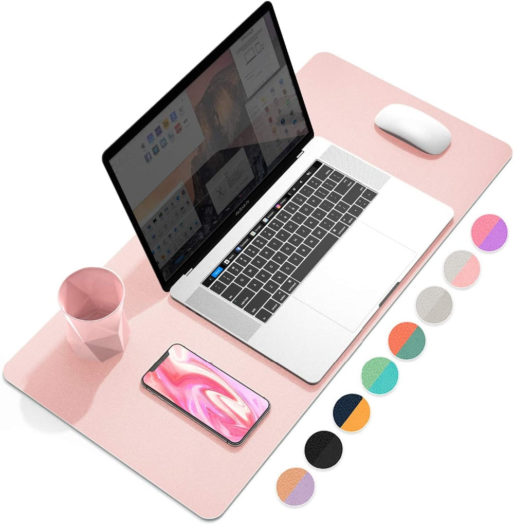 30*60CM Waterproof PU Leather Suede Gamer Desk Mat