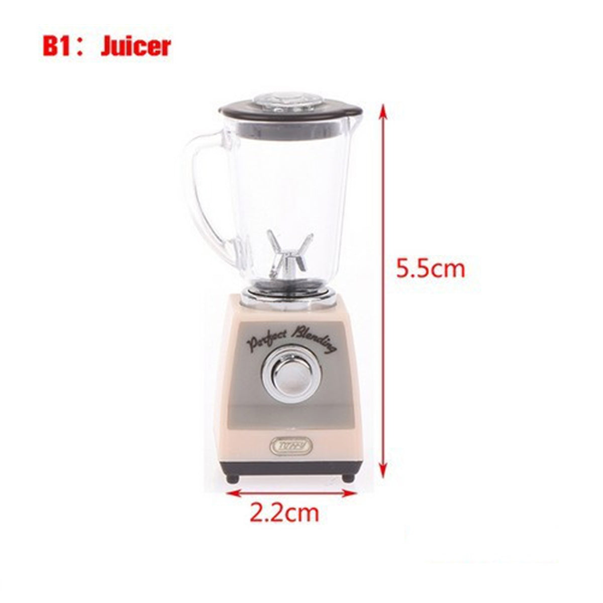 1:12 Scale Miniature Food Coffee Machine Juicer