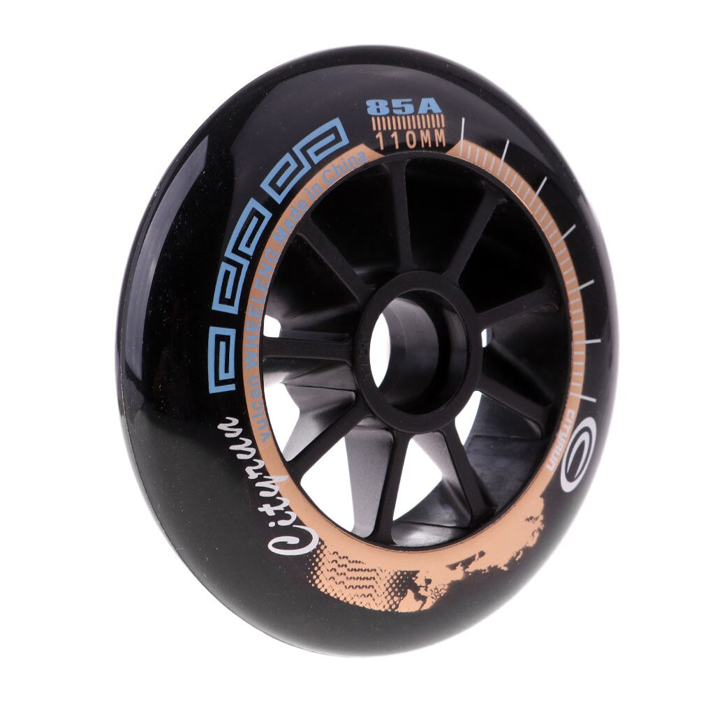 3 Colors High Elastic Inline Skate Wheels Outdoor Speed Skating Scooter Wheels 90/100/110Mm