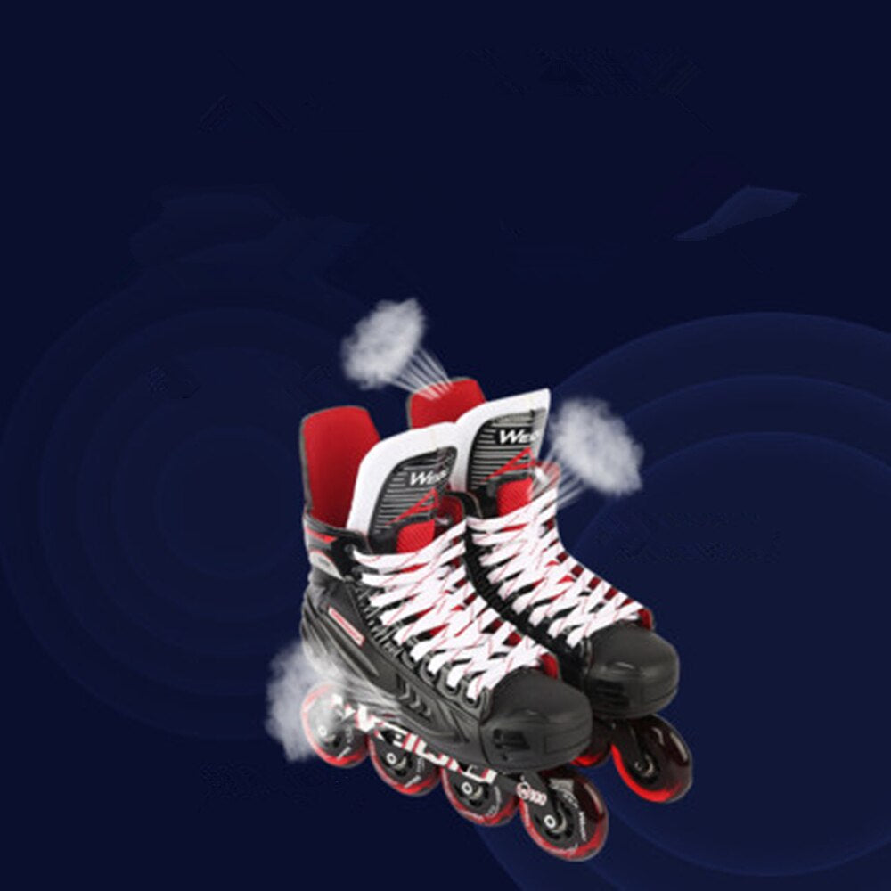 Professional Ice Hockey Roller Skates Men and Women Youth Figure Skating Equipment Skating Children Ice Skates Roller Skates