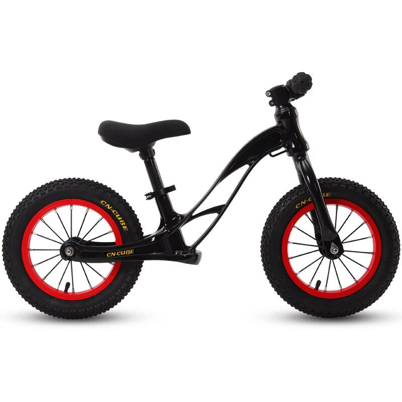 Pedal-Free Scooter, Magnesium Alloy Balanced Scooter and Integrated Frame Are Safer and Lighter, 12 Inch Children'S Scooter