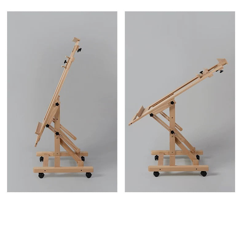 High Quality Beech Wood Painters Easel for Artist Students