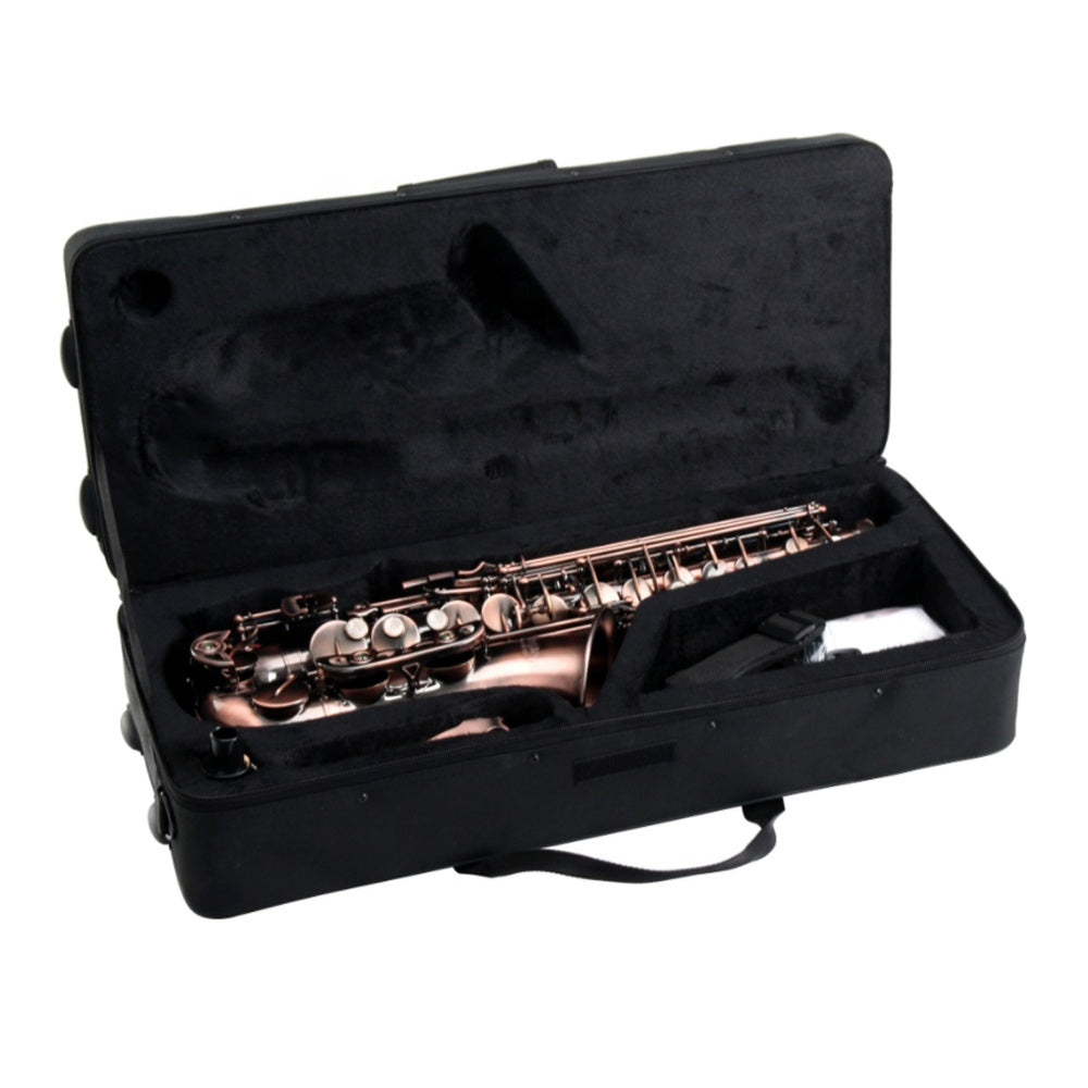 SEASOUND OEM Professional Black Nickel Body Silver Keys Alto Saxophone