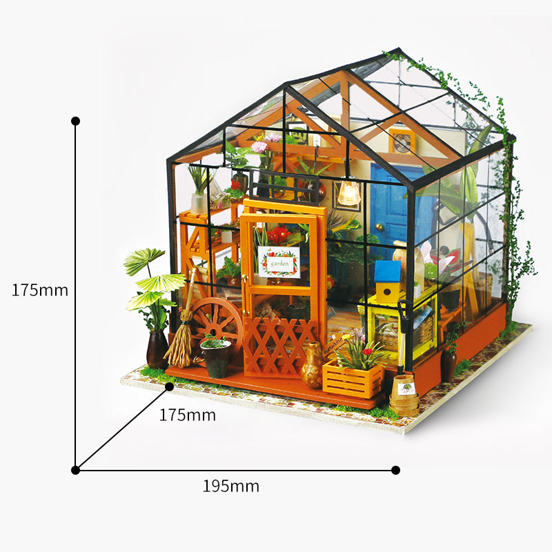 DIY Miniature Cathy's Flower House