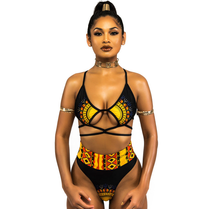 Imani African Print One Piece Swimsuit
