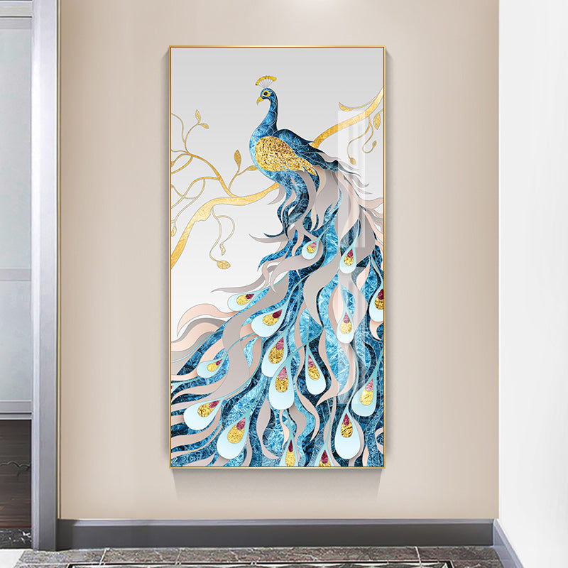 Luxurious Large Gold Aluminum Frame Painting