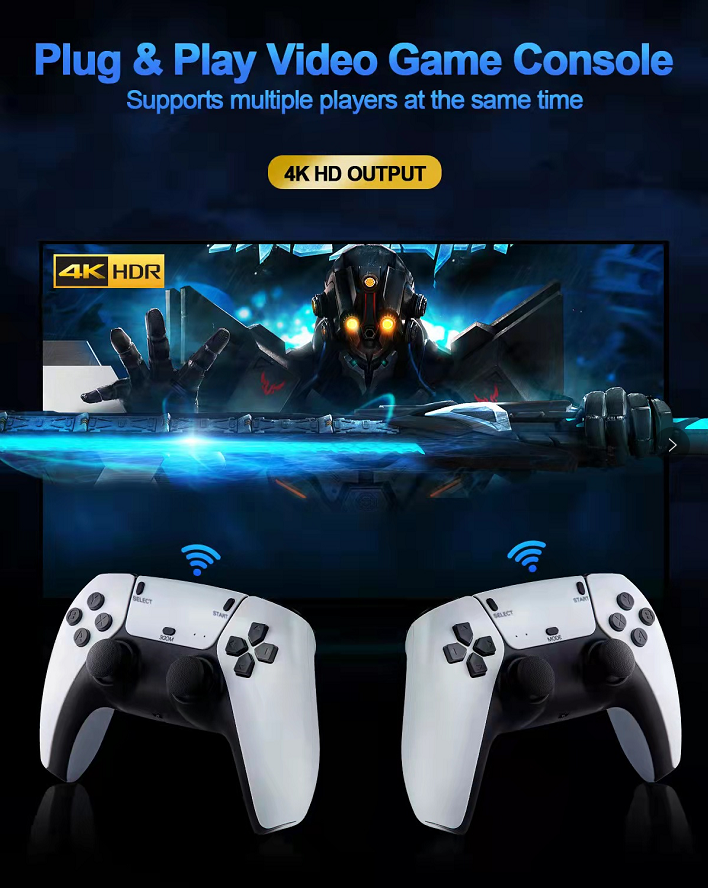 Wireless 2.4G HD Arcade Game Box for Kids
