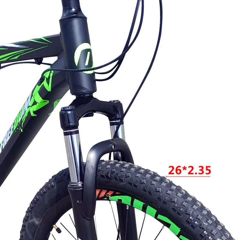 Love Freedom 21 Speed 26 Inch Mountain Bike Bicycles Double Disc Brakes Student Bike Bicicleta Road Bike Free Delivery