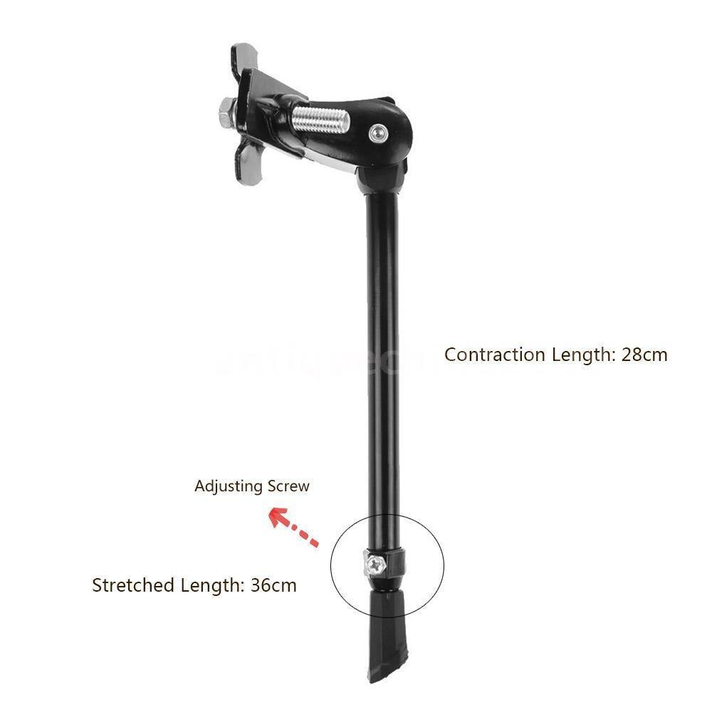 High Quality 28CM Alloy Adjustable Bike Support Foot Brace Kickstand Kick Stand for MTB Road Mountain Bike Cycling Bicycle Parts