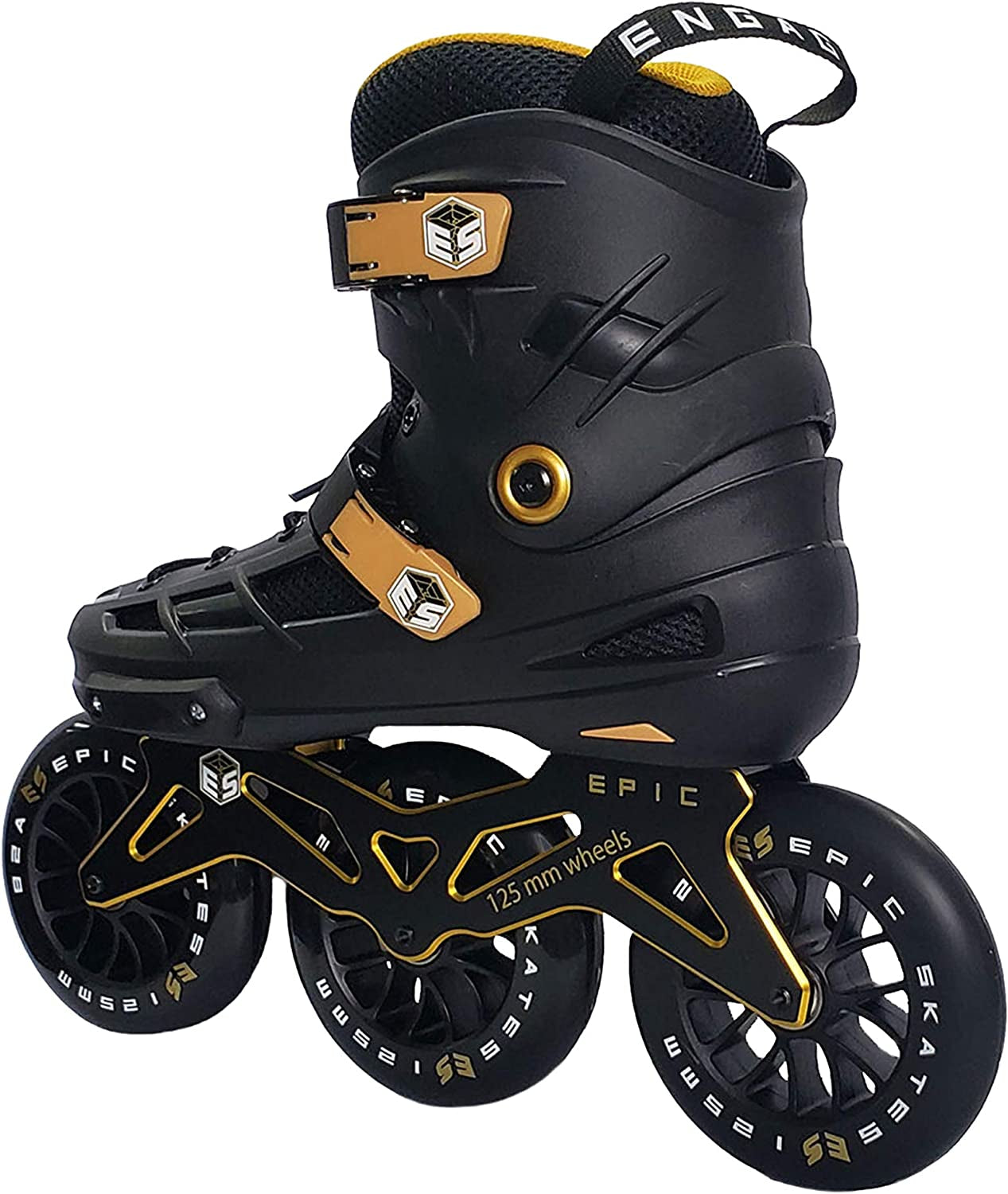 Epic Skates 125Mm Engage 3-Wheel Inline Speed Skates