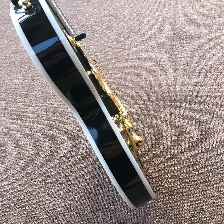 Hot Sale Electric Guitar,Rosewood Fingerboard,White Binding,Gold Hardware,Bigsby Tremolo,High Quality ,Free Shipping