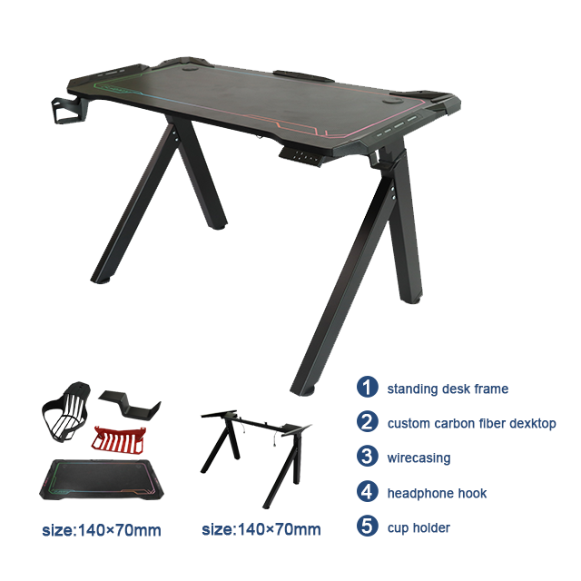 Gaming Computer Desks With Metal Frame