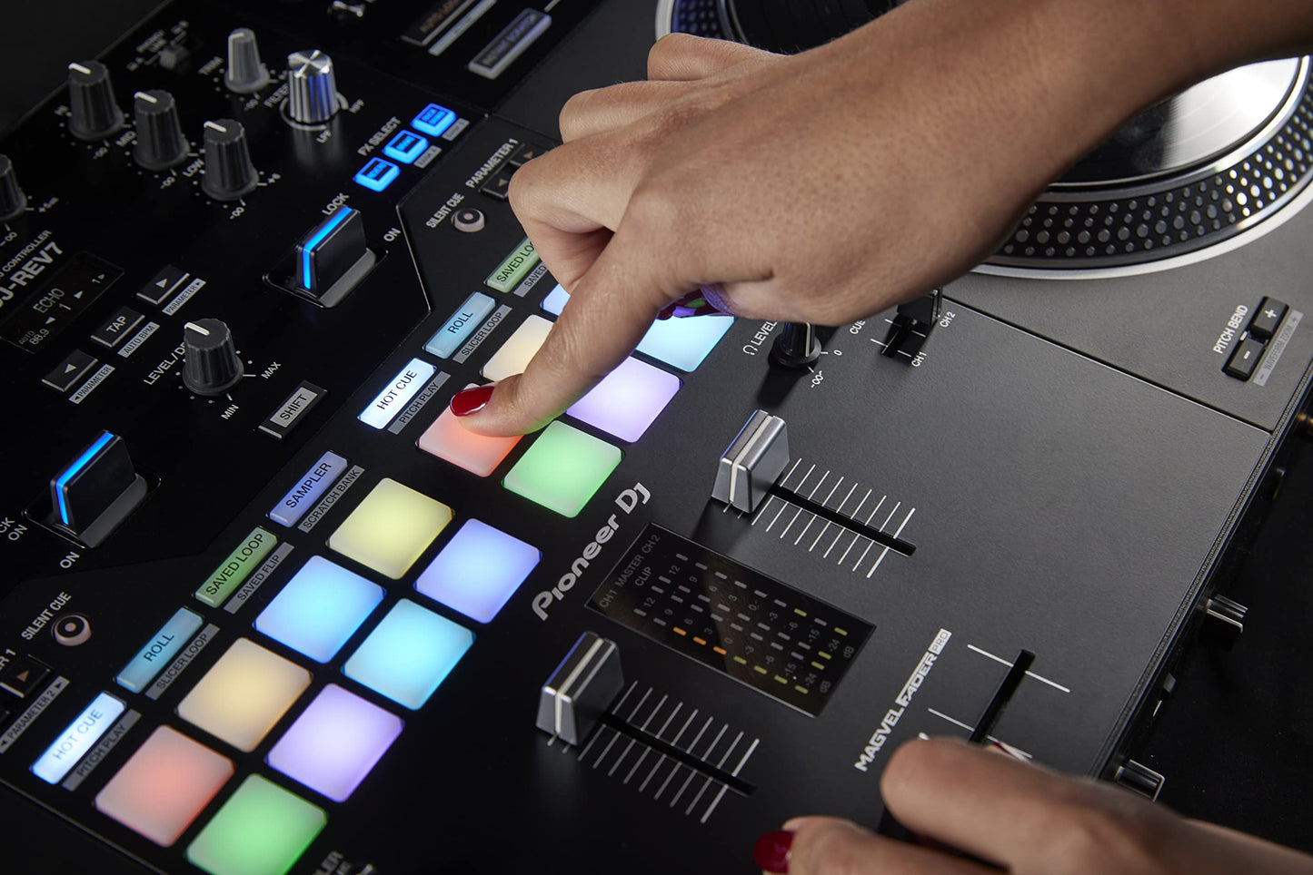 Pioneer DJ DDJ-REV7 2-Deck Serato DJ Controller