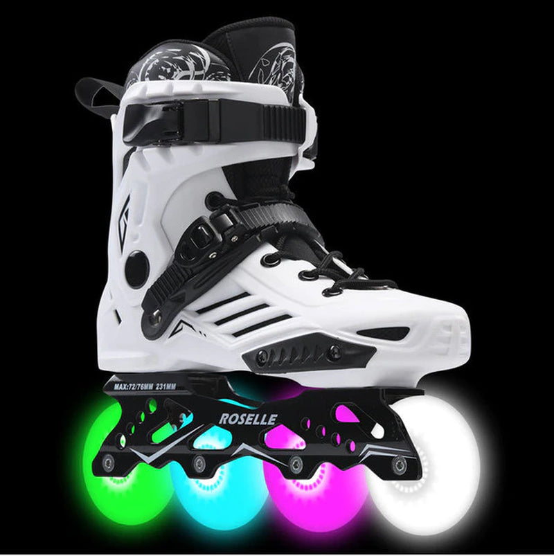 Professional Roller Skates Adult Roller Skates Full Set of Inline Skates Beginner Men and Women Roller Skating Shoes for Unisex