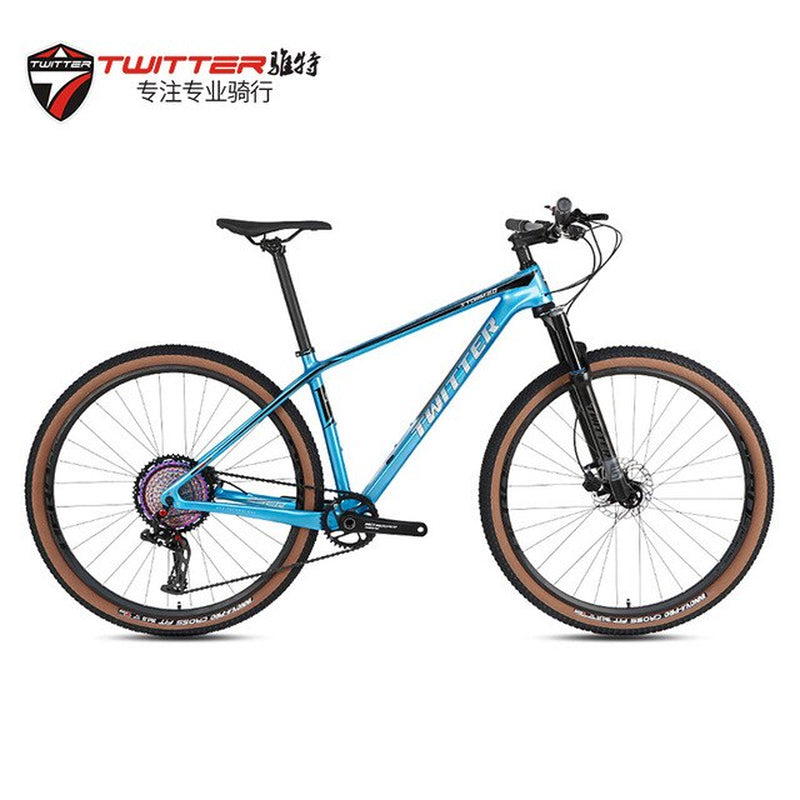 TWITTER Bicycle STORM2.0 Carbon Fiber Cross-Country Mountain Bike Rs-13Speed 27.5/29Inch Disc Brake Mountain Bike Twitterbicicl