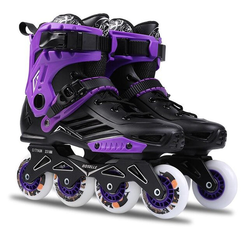 Professional Roller Skates Adult Roller Skates Full Set of Inline Skates Beginner Men and Women Roller Skating Shoes for Unisex