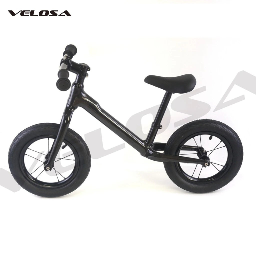 12Inch Carbon Fiber Frame Children Carbon Bicycle Kids Balance Bike for 2~4 Years Old Child Carbon Complete Bike for Kids