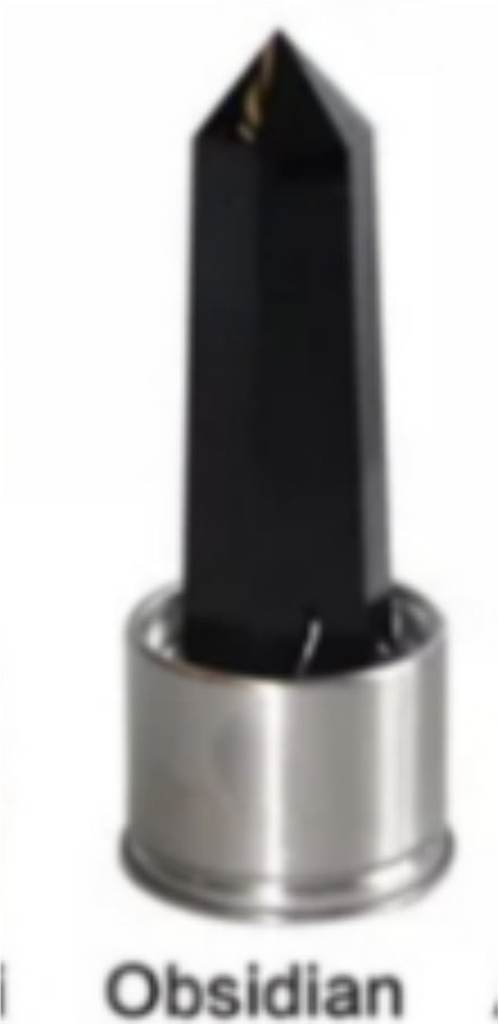 Natural Quartz Gemstone Glass Water Bottle