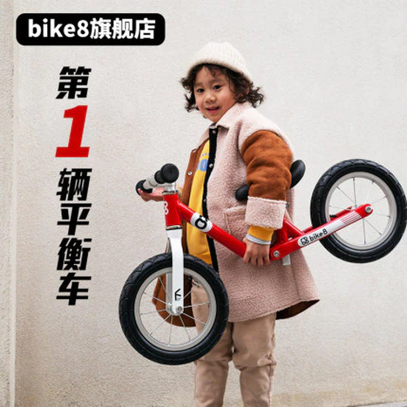 Bike8F Balance Scooter Children No Pedal Scooter 1-3 Years Old Baby Yo-Yo Bike Bicycle 2-6 Years Old Scooter