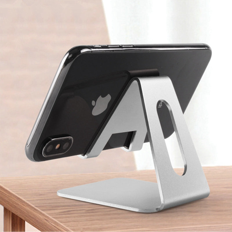 Universal Cell Phone Stand Desk Holder Aluminum Alloy Phone Tablet Bracket for iphone 11 SE 7 8 for iPad Pro Cell Phone Holder