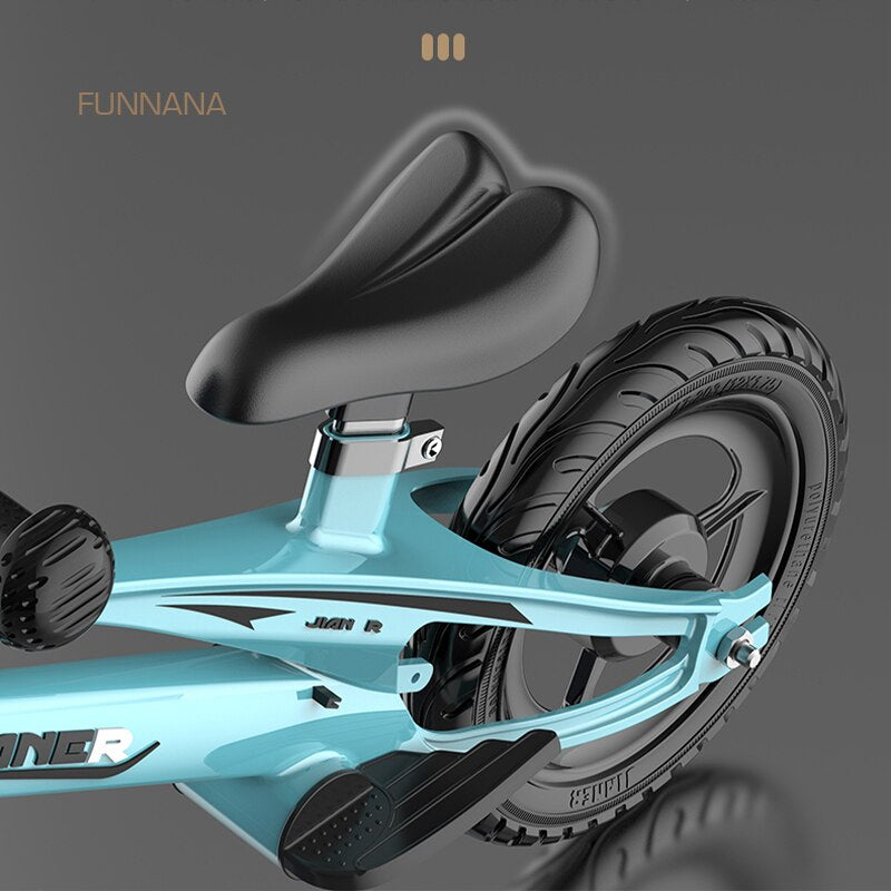 Children'S Scooter 2-9 Years Sports Balance Bike Titanium Aluminum Alloy Integrated Frame Bicycle Scooter for Kids