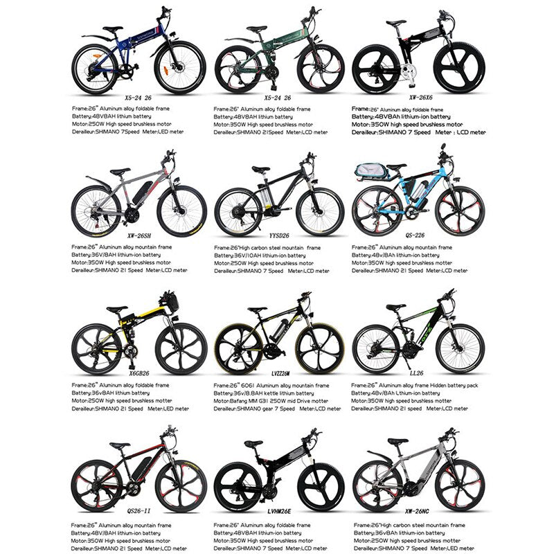 20 Inch New Lithium Battery Foldable Electric Bicycle Mini Scooter Power-Assisted Battery Bicycle